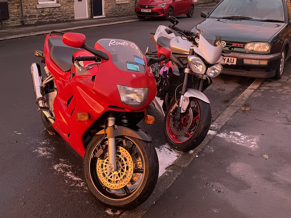 All washed off and dried ready to be popped away again.  So much roadsalt at this time of year!