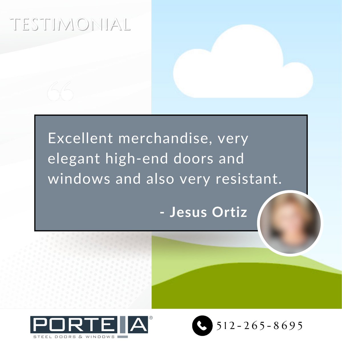 Excellent merchandise, very elegant high-end doors and windows and also very resistant. - Jesus Ortiz
#Portella #CustomSteelDoors #ArchitecturalDesign #SteelWindows #HighQualityCraftsmanship #ElegantSpaces #InnovativeHardware #ExceptionalDesign #HomeInteriors #BeautifulExteriors