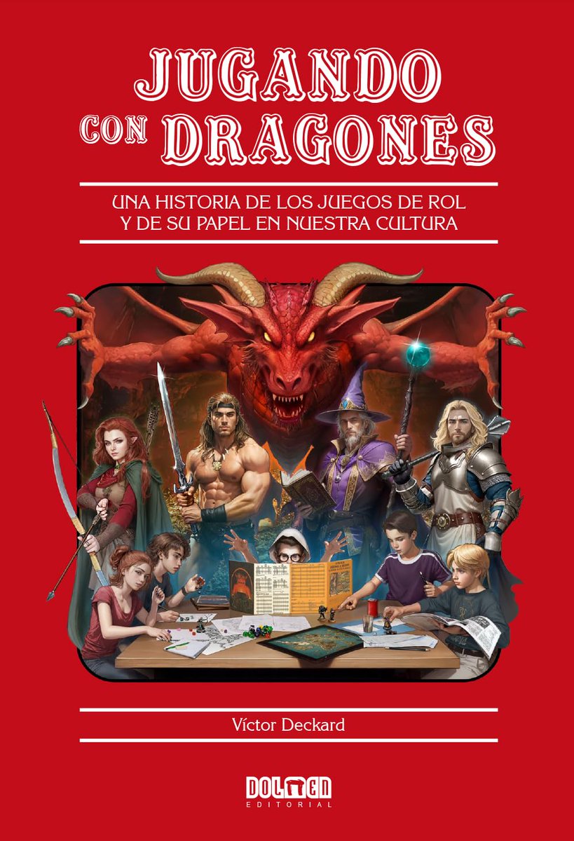 ¿Queréis entrar en el sorteo de este libraco escrito por <a href="/Deckardio/">Víctor Deckard</a>? Pues solo tenéis que seguir a <a href="/DolmenEditorial/">Dolmen Editorial</a> y a <a href="/SinRebobinar/">SinRebobinar</a> y decirnos con este hashtag #miprimerjuegoderol cuál fue vuestro primer título. Sorteo el 26/12, en #ElNavegantedelRecuerdo en <a href="/ondaaragonesa/">Onda Aragonesa</a>