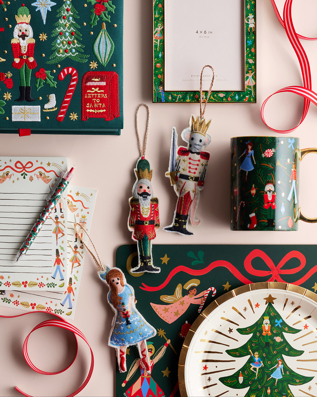 Rifle Paper Co. Santa Wrapping Paper