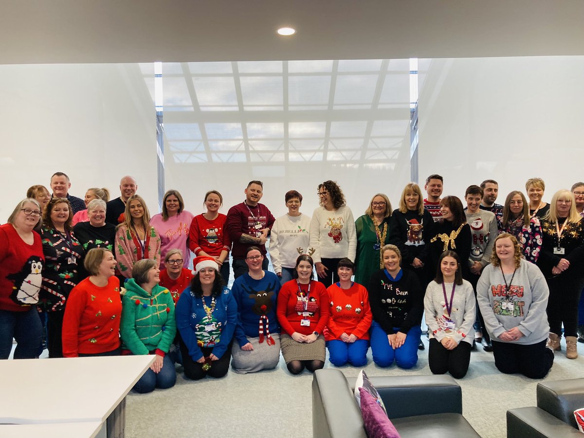School of Health (@rguschoolhealth) on Twitter photo Well done Arlene Jopp for pulling us all together for <a href="/northsound1/">Northsound 1</a> Mission and raising £392. Here’s some of the staff in the School in our Christmas jumpers <a href="/MidwivesRGU/">RGU Midwifery</a> <a href="/RGUParamedics/">RGUParamedics</a> <a href="/susandawkes/">Professor Susan Dawkes 💙</a> <a href="/DrWorkatWork/">Fiona Work</a> <a href="/SMartind/">Sheelagh Martindale</a> <a href="/KatieEAnderson5/">Katie Anderson</a> Well done Arlene Jopp for pulling us all together for <a href="/northsound1/">Northsound 1</a> Mission and raising £392. Here’s some of the staff in the School in our Christmas jumpers <a href="/MidwivesRGU/">RGU Midwifery</a> <a href="/RGUParamedics/">RGUParamedics</a> <a href="/susandawkes/">Professor Susan Dawkes 💙</a> <a href="/DrWorkatWork/">Fiona Work</a> <a href="/SMartind/">Sheelagh Martindale</a> <a href="/KatieEAnderson5/">Katie Anderson</a>