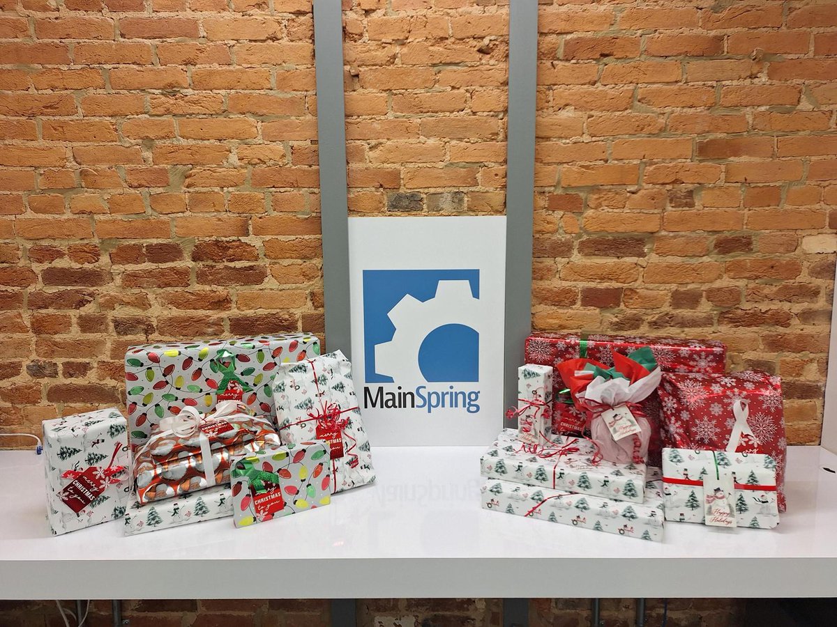 goMainSpring's tweet image. Making Spirits Bright!
Exciting news! 🎁✨ We've just wrapped up preparing our donation for the Frederick Rescue Mission's heartwarming holiday initiative, "Adopt-A-Resident."
Join us in spreading love and warmth this holiday season.🌟🎄 #SeasonOfGiving #AdoptAResident