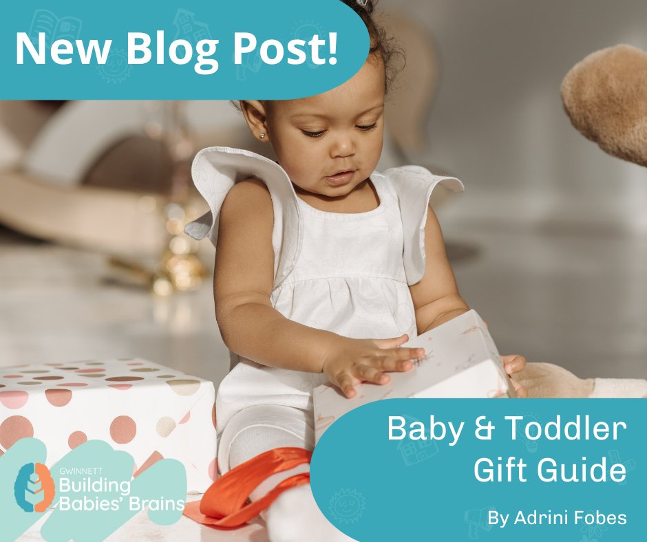 Holiday shopping for babies and toddlers can be overwhelming. Check out our newest blog to encourage thought and exploration through gifts! Check it out at BuildingBabiesBrains.com/baby-toddler-g… #EarlyLearning #ChildDevelopment #BabyGiftGuide #BuildingBabiesBrains