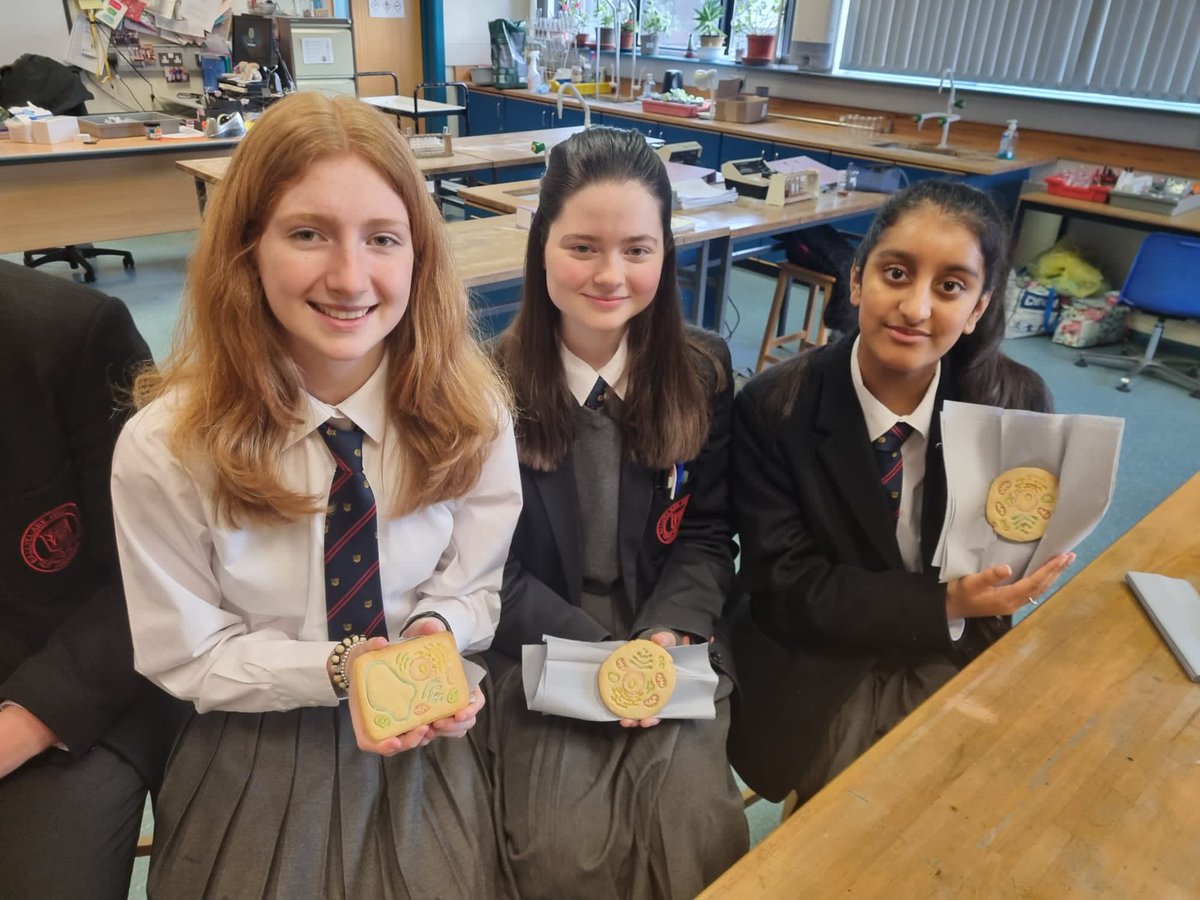 bhs_biodept's tweet image. What a great end to the week with Yr 13 doing some edible revision of the ultrastructure of cells