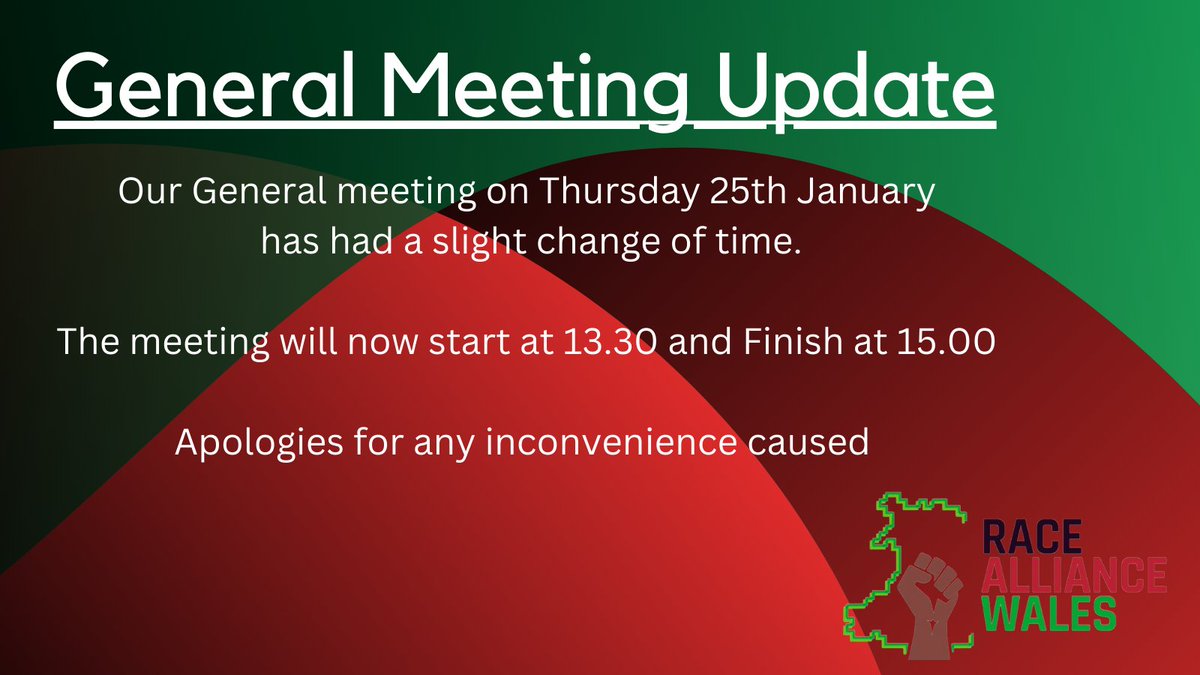 There has been a slight change of time for our next General meeting on January 25th

To book your space, please use the link below
shorturl.at/bCJT7