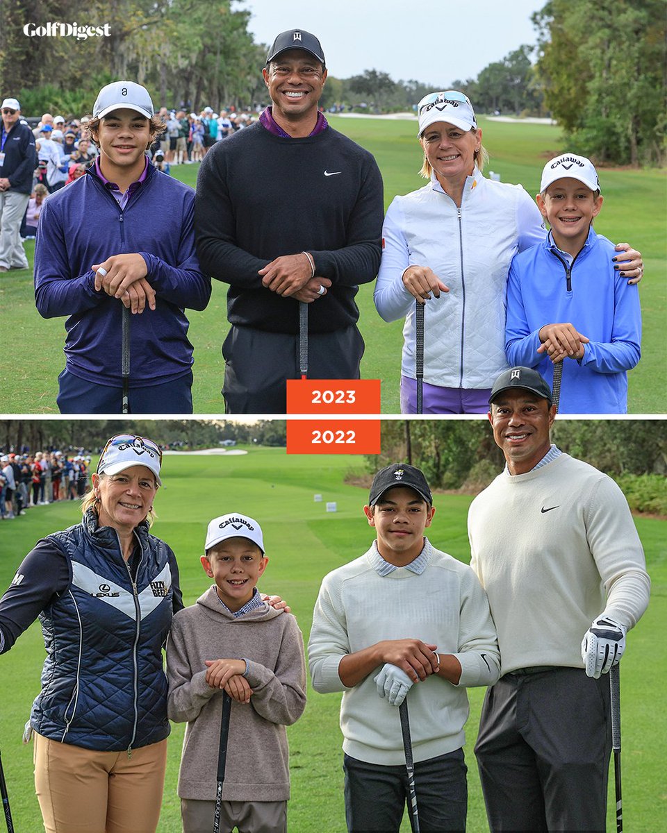 GolfDigest's tweet photo. The difference a year can make. 👀 https://t.co/kbvLq4YOIr