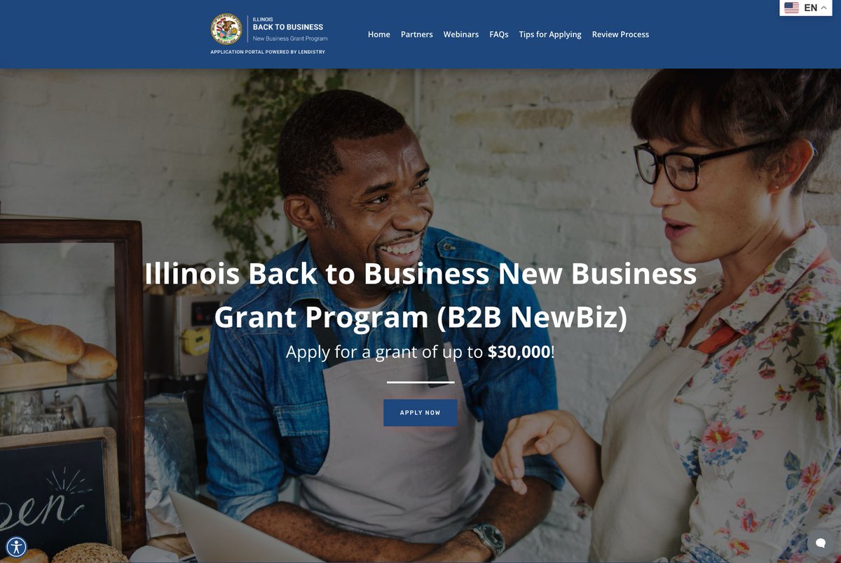 Illinois Launches Back-To-Business Grant Program For New Businesses 
buff.ly/3a0RwkR PLEASE READ… 
The deadline to apply is January 11, 2024, to be considered for the grant.
DO NOT MISS OUT ON THIS OPPORTUNITY. #back2biz #smallbusiness #grants