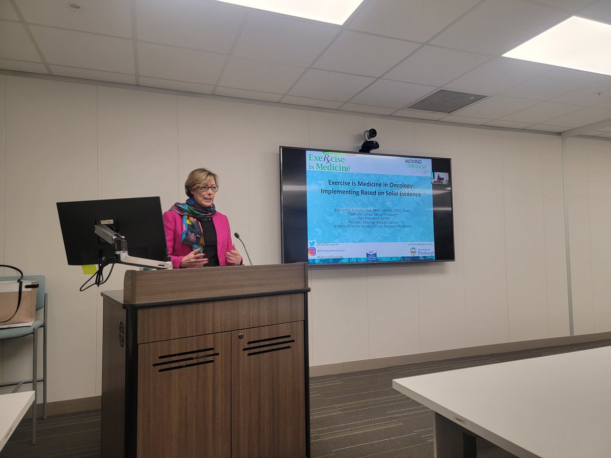 CRANE Lab (@drtracyecrane) on Twitter photo Learning from the illustrious <a href="/fitaftercancer/">Dr Kathryn Schmitz</a> on the importance of implementing exercise oncology, we are honored you came to <a href="/SylvesterCancer/">Sylvester Comprehensive Cancer Center</a> and shared your knowledge with us for moving exercise oncology into clinical practice! #exerciseismedicine Learning from the illustrious <a href="/fitaftercancer/">Dr Kathryn Schmitz</a> on the importance of implementing exercise oncology, we are honored you came to <a href="/SylvesterCancer/">Sylvester Comprehensive Cancer Center</a> and shared your knowledge with us for moving exercise oncology into clinical practice! #exerciseismedicine