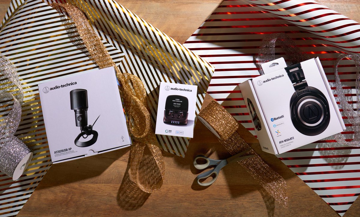 Unwrap the magic of music with our exclusive holiday offers! Check out limited-time deals on microphones, headphones, and turntables before it’s too late: tinyurl.com/pahx3875 Sale ends on December 27th. #AudioTechnica