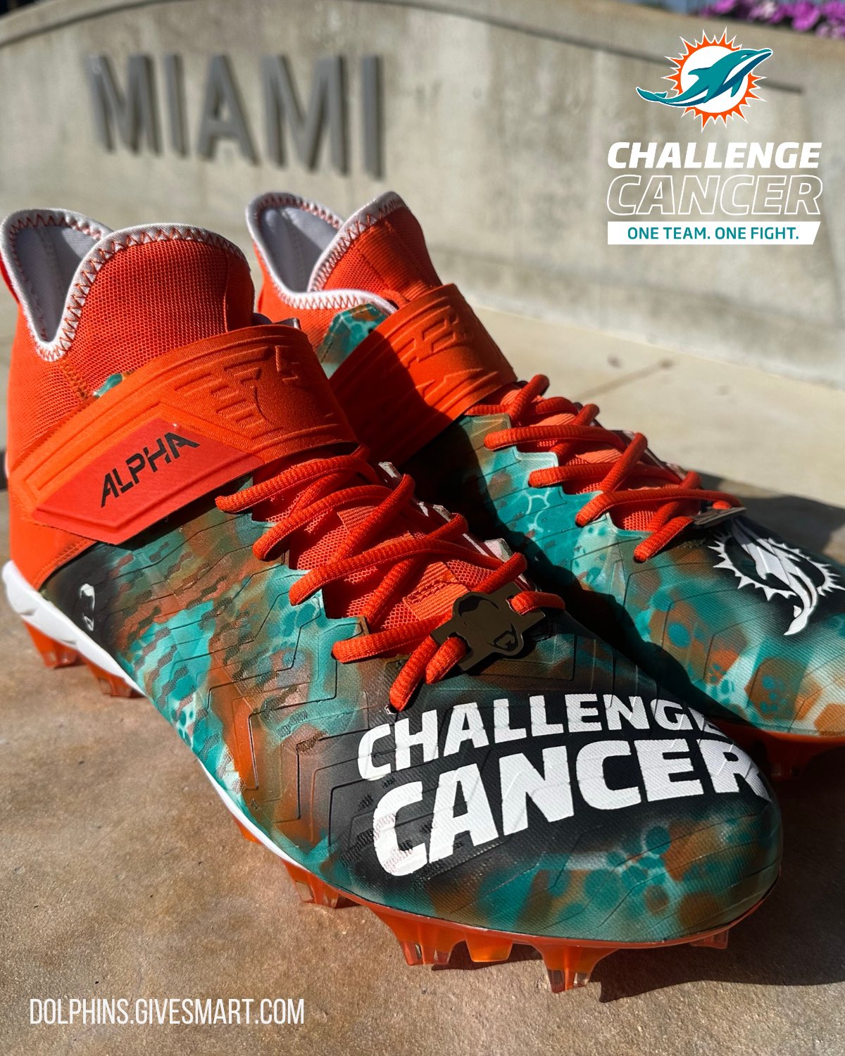 Miami dolphins shop football cleats