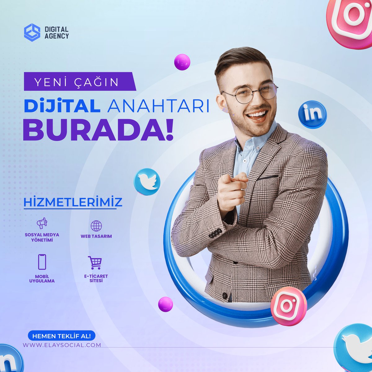 Yeni Çağın Dijital Anahtarı Burada!
Sosyal Medya Yönetimi, E-ticaret, Websitesi ve Mobil Uygulama Hizmetlerimizle Markanızı Dijital Platformlarda Zirveye Taşıyalım. 

#development #ecommerce #webdevelopment #kurumsal #webtasarim #sosyalmedya #webyazilim #eticaret #izmir #ajans