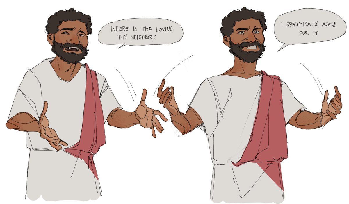 reposting my favorite jesus drawing 