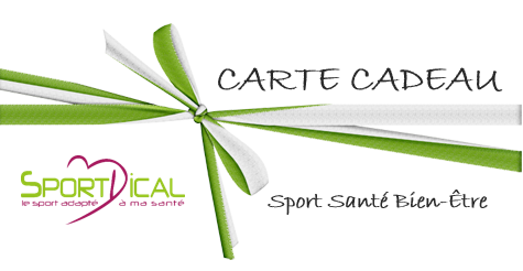 Vous cherchez une idée de cadeau ?  Pensez à la carte cadeau SportDical. Offrez à vos proches un accompagnement personnalisé, encadré par des Enseignantes en Activité Physique Adaptée
📷Consultez notre site internet : sportdical.fr
📷Renseignez-vous au 02 23 52 35 54