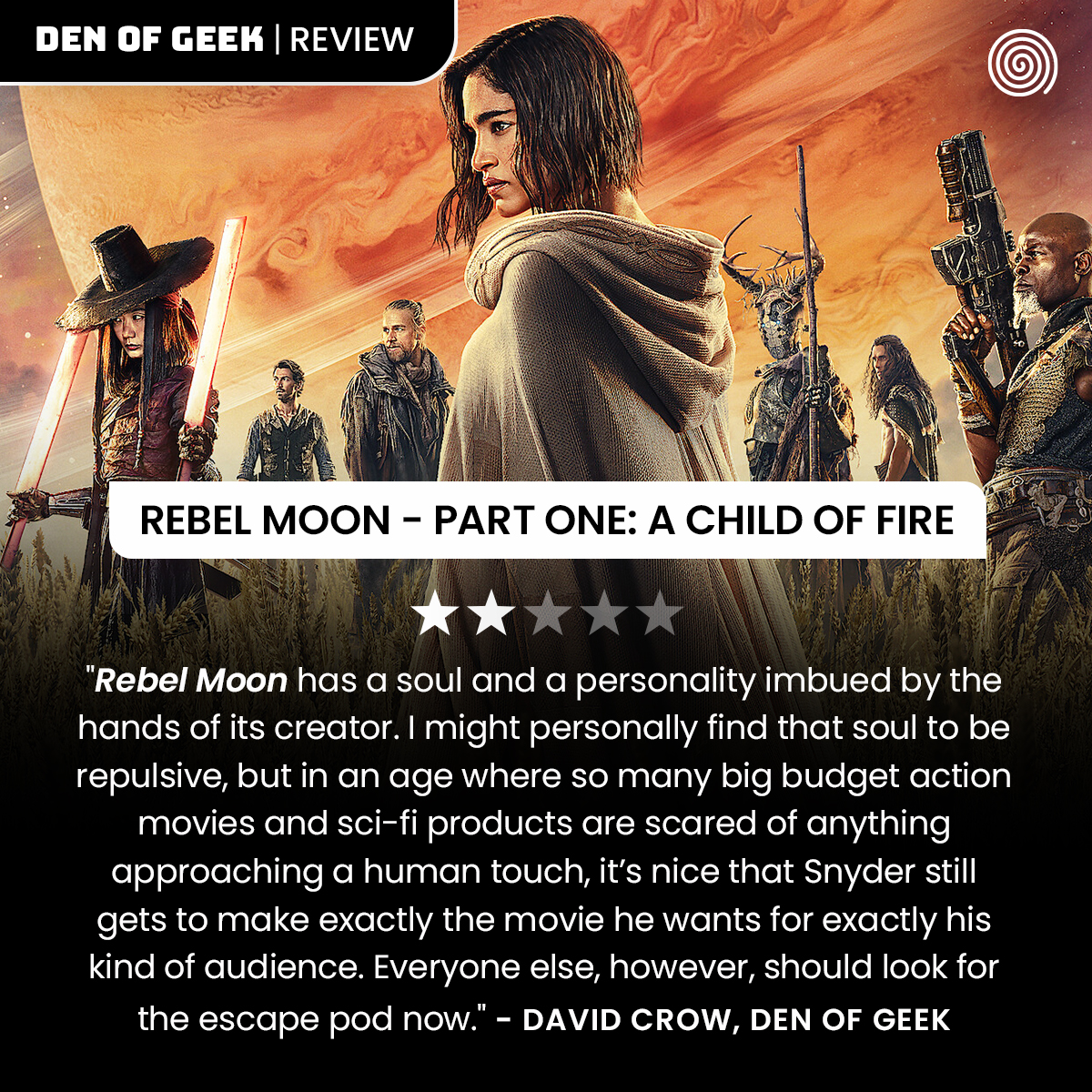 Rebel Moon Review: At Least It's Better Than The Rise of Skywalker