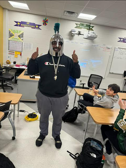 Congratulations Mr. Thompson! Thank you for making NWJH students feel safe, welcomed, and included.