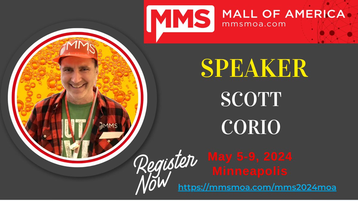 MMS Minnesota (@mmsmoa) on Twitter photo Raise your glass to Scott Corio, the dude with many talents - Azure, beer, 3D printing. Congrats <a href="/ScottCorio/">Scott Corio | MVP</a> as speaker at #MMSMOA 2024. See ya in Minneapolis!
Register for MMS 2024: bit.ly/40sIbO6
May 5-9, 2024
#ITpros #Windows #MSIntune #ConfigMgr #Azure #PowerShell Raise your glass to Scott Corio, the dude with many talents - Azure, beer, 3D printing. Congrats <a href="/ScottCorio/">Scott Corio | MVP</a> as speaker at #MMSMOA 2024. See ya in Minneapolis!
Register for MMS 2024: bit.ly/40sIbO6
May 5-9, 2024
#ITpros #Windows #MSIntune #ConfigMgr #Azure #PowerShell