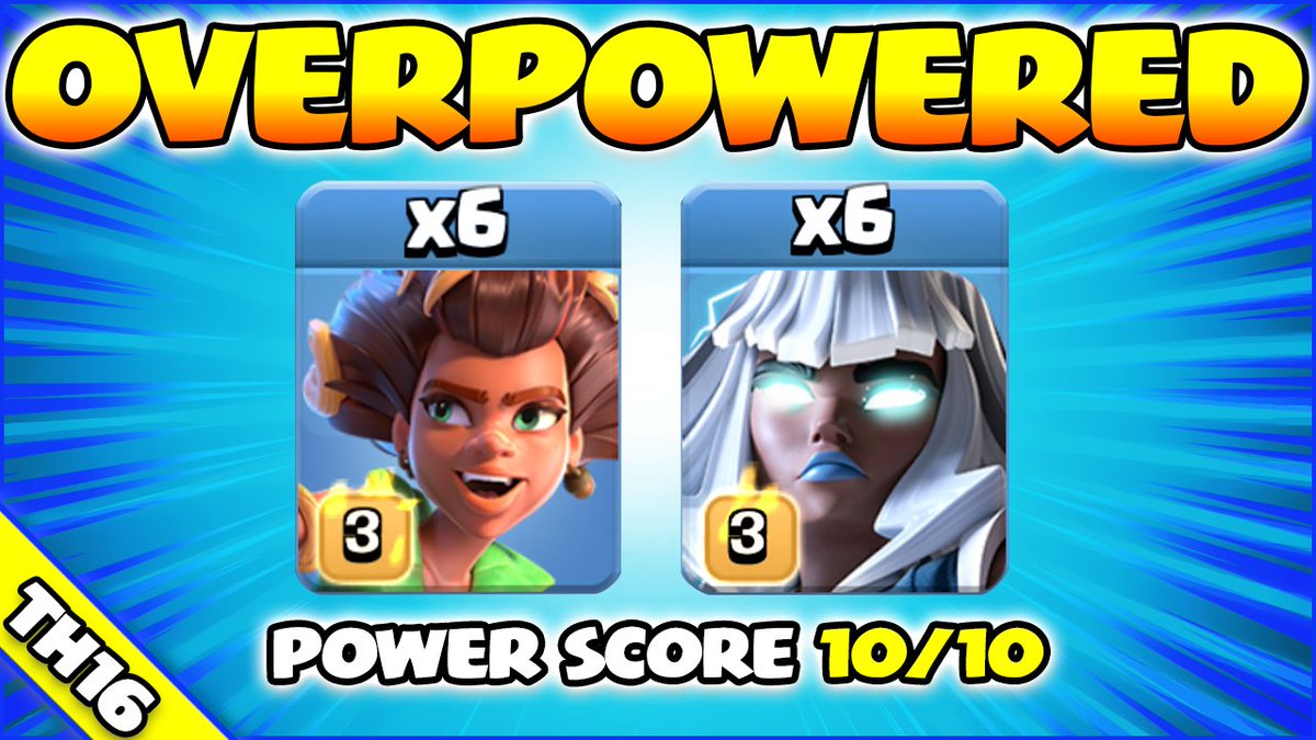 SirMooseGaming's tweet photo. Check out my favourite TH16 Attack so far: https://t.co/QEA2P9I5lu
#TownHall16 #Th16Attack #RootRider #ClashOfClans https://t.co/2vJkiM9N5I