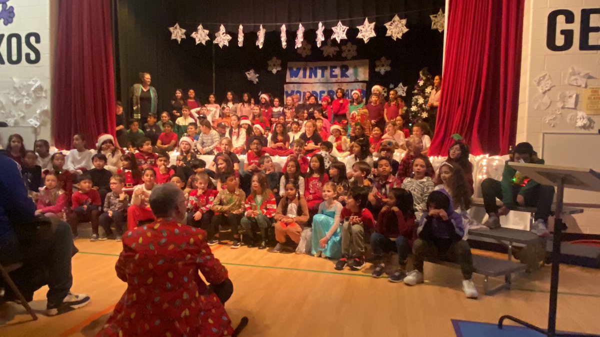 Happy Holidays, Geckos! Our Winter Wonderland Concert was amazing and SNOW MUCH FUN! A big Gecko thank you goes to Mrs. Grover and the entire Miller's Grove staff and all the students for putting on a festive show! #WonderfulWinterWonderland #HolidayCheer