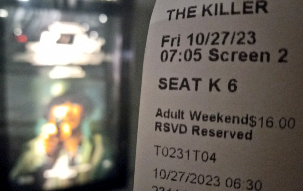 #TheKiller at #LandmarkTheatres! #DavidFincher's latest film, despite being #Netflix, is still worth checking out and they let it be released in very select theaters as usual. #MichaelFassbender portrays the cold-blooded hitman to great precision.
@thekillermovie
@LandmarkLTC