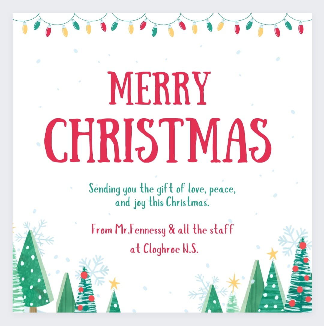 Nollaig Shona daoibh go léir! 🎅🏻❤️🎁🎄🙏