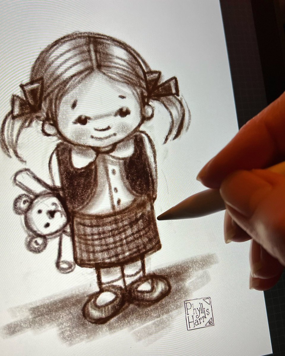 Relaxing and sketching just for fun of it! 
.
.
.
.
.
.

#childrenillustration #illustration #art #drawing #illustrator #children #illustrationartists #childrensbooks #childrensbookillustration #childrenbookillustration #sketch #kidlitart #illustrations #artwork