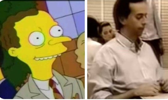 Abro hilo de por qué Javier García es el Sr. Burns 👇

En su juventud  tuvieron pelo 👇