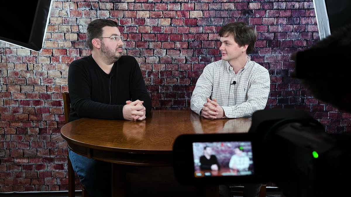 Recording Sports Talk with Jon and Henry tonight in our studio now. Video on our Facebook page and YouTube channel soon! #sportsvideo #sportsshooter #sportsnews