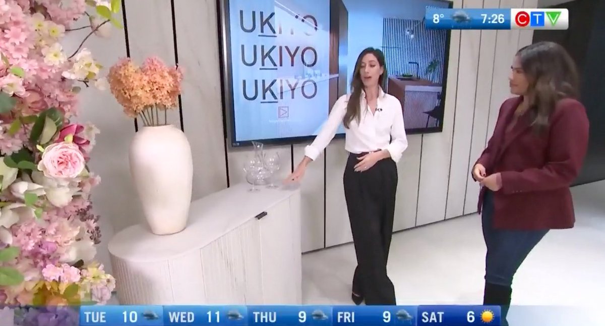 ✨Elevate your home with @CosentinoCanada's Ukiyo collection by @ClaudiaAfshar. @CTVVancouver explored the magic of the collection at Cosentino's Vancouver showroom✨. Watch here ➡️ bit.ly/48lKkxA