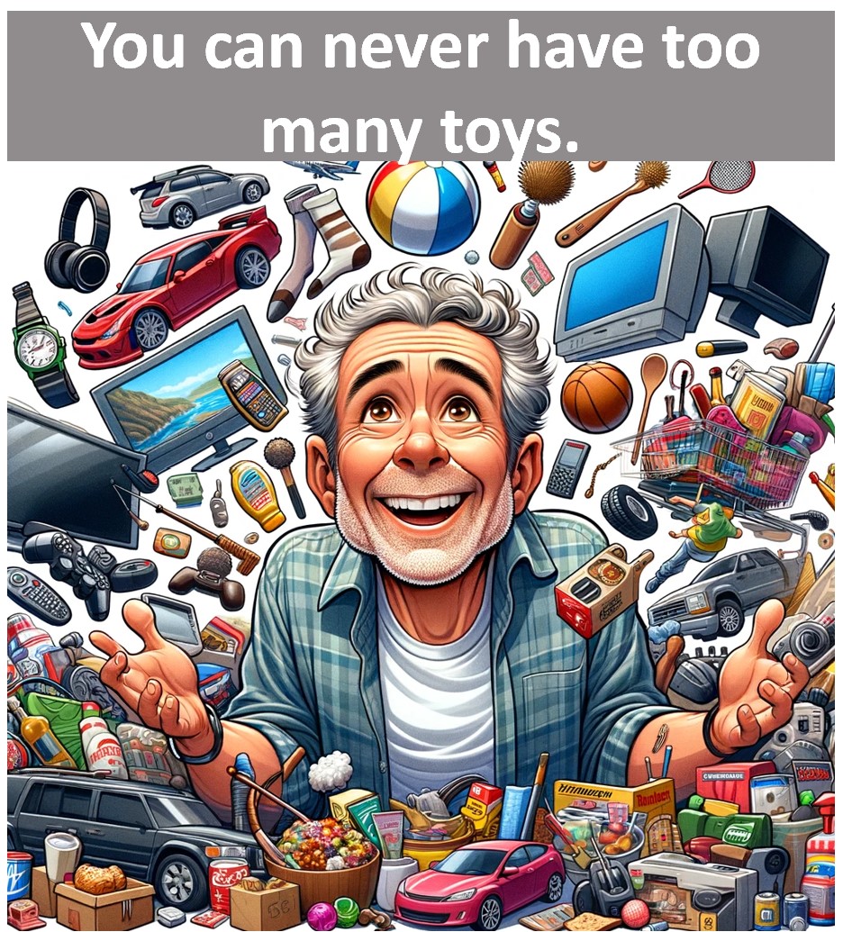 EddieDoc's tweet image. To continue the experiment ... 

Here is the #2 human version of Lessons My Yorkie  Taught Me  .... &quot;You can never have too many toys.&quot;

 Cute when applied to my Yorkshire Terrier, but, with a human?  Actually not too bad.
#PetHumor #LifeLessons #SeniorFun