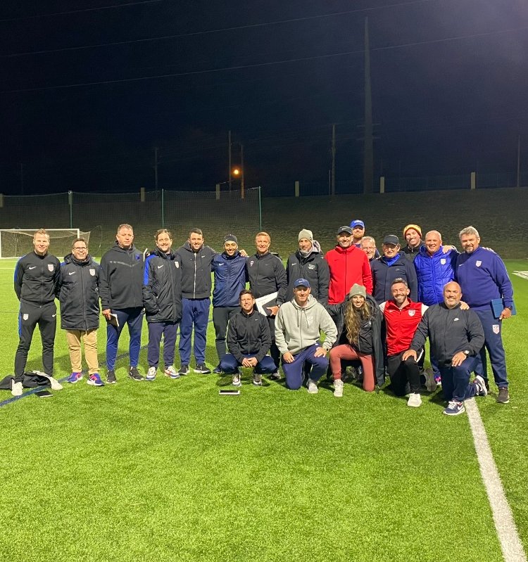 CSBarnes_'s tweet image. A bit behind, but wanted to post about some great experiences with some wonderful people at the @ussoccer_coach C License - CE Part 2 in KC at the NDC. Getting to work with @BUrBest2day,  @GEFSammy, and @Jrcone along with the cohort of C License Coach Educators was incredible!!