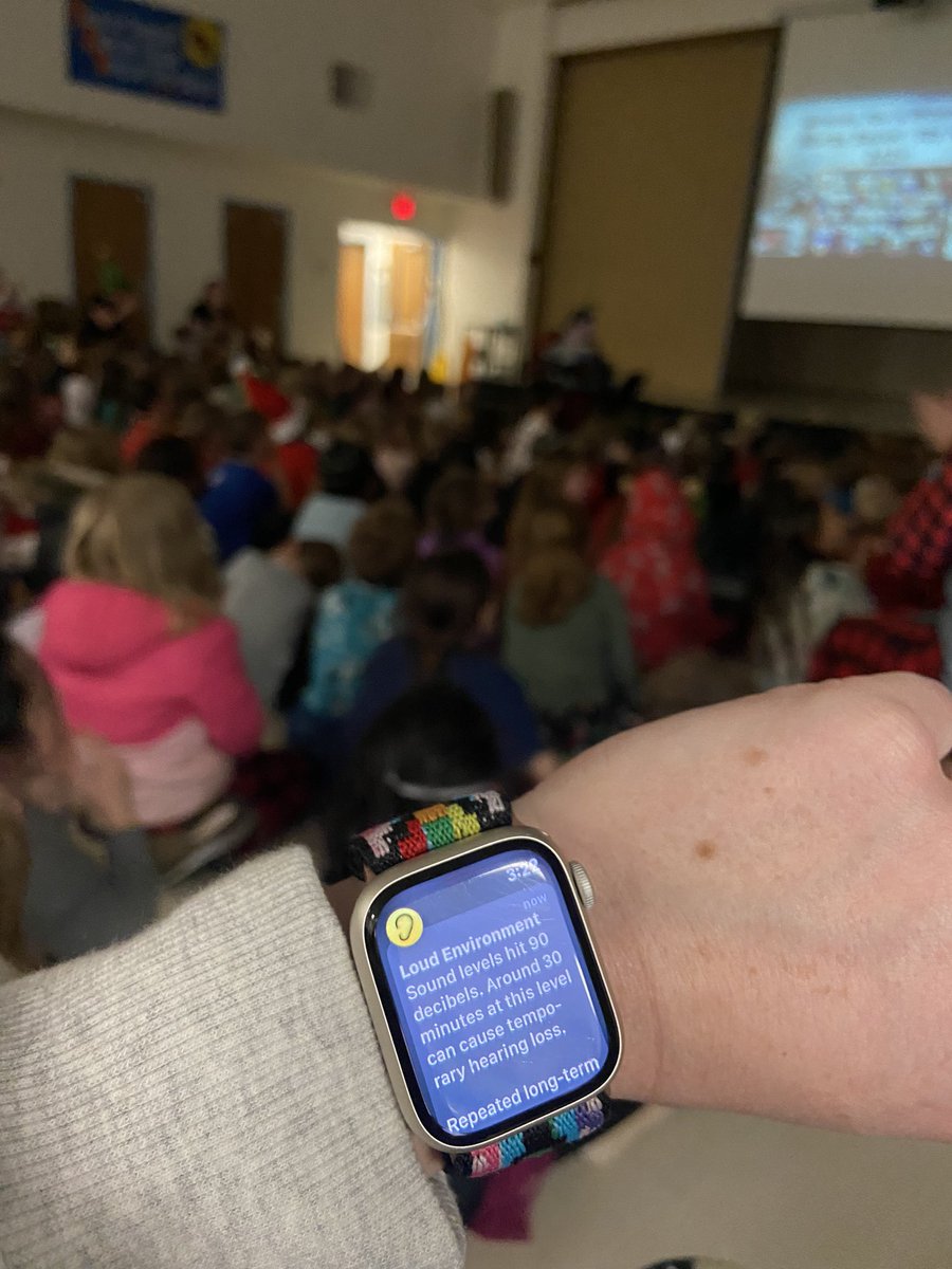 The best place to get a “Loud Environment” notification! I look forward to the annual <a href="/myesfcps/">MYESfcps</a> Holiday Sing Along all year long! Thank you <a href="/AFishelMusic/">Amanda Fishel, NBCT</a>!!