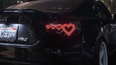 lovesickdoe's tweet photo. heart tail lights https://t.co/FMY5v3zb1V