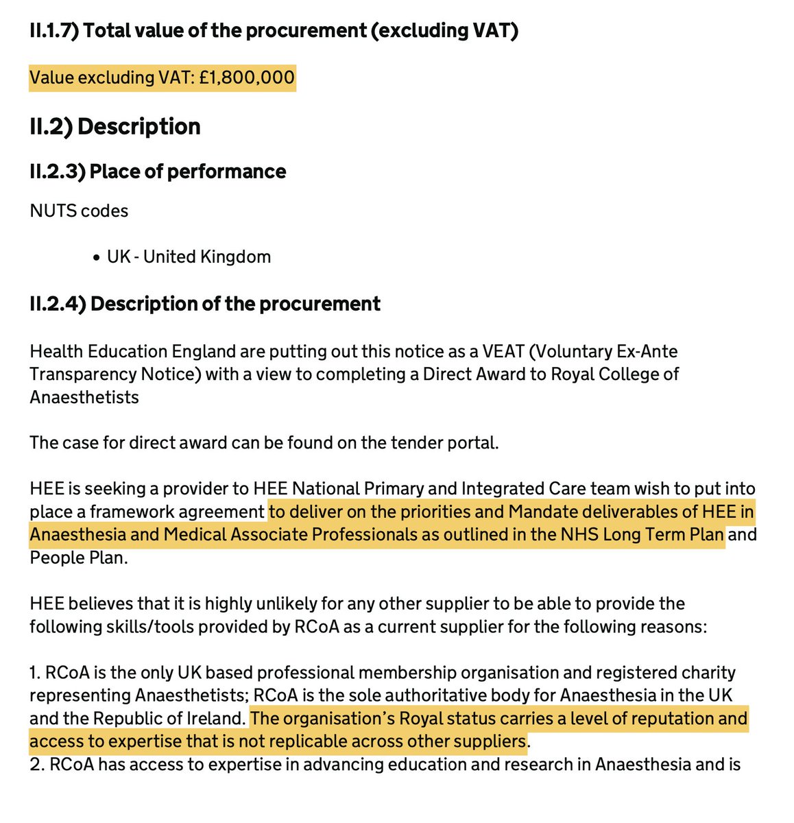 quackophage's tweet image. So wait, it only cost £1.8m to bring the RCoA to heel? 👀