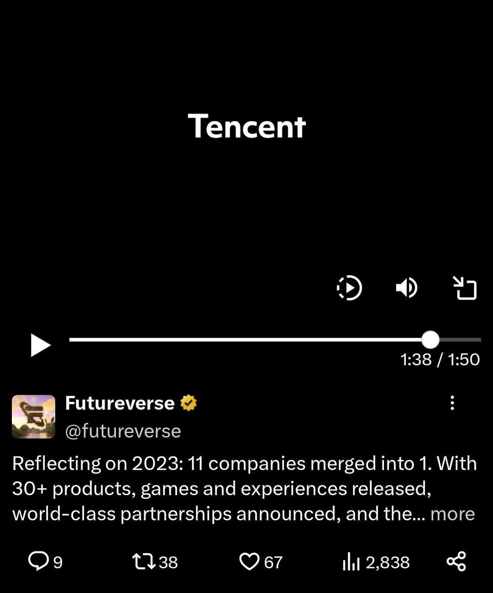 Futureverse, Tencent, &amp; Need For Speed

It's pretty well known that <a href="/TencentGames/">Tencent Games</a> is building a mobile Need For Speed game

Recent news has told us that <a href="/futureverse/">Futureverse</a> and Tencent have partnered up to build metaverse experiences