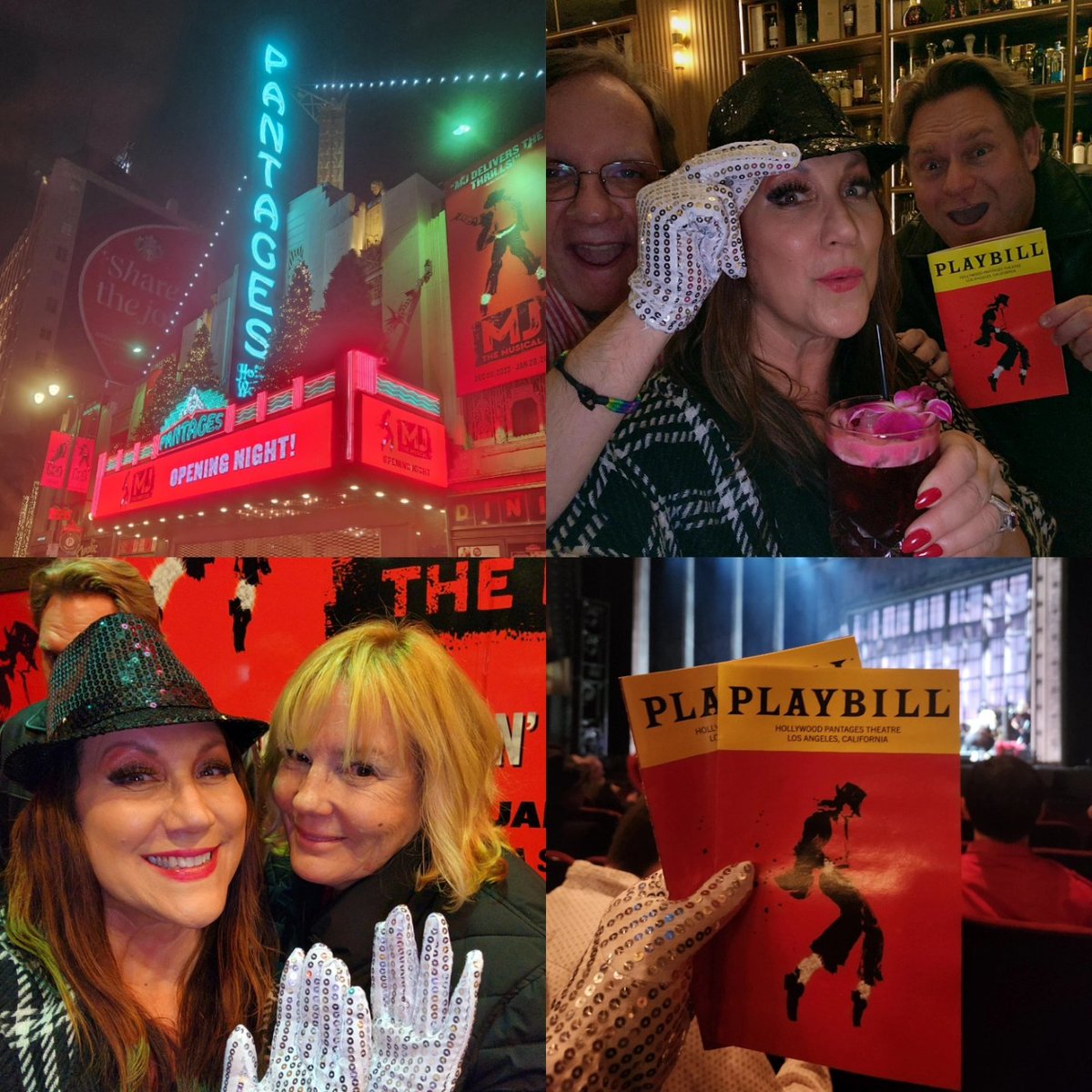 Omg WE LUUUUVED @MJtheMusical !! INCREDIBLE CAST and the performers who play Michael at all different ages...WOW WOW!! A MUST SEE for MJ fans now playing at @Pantages 😃🧤🤘 @1043MYfm