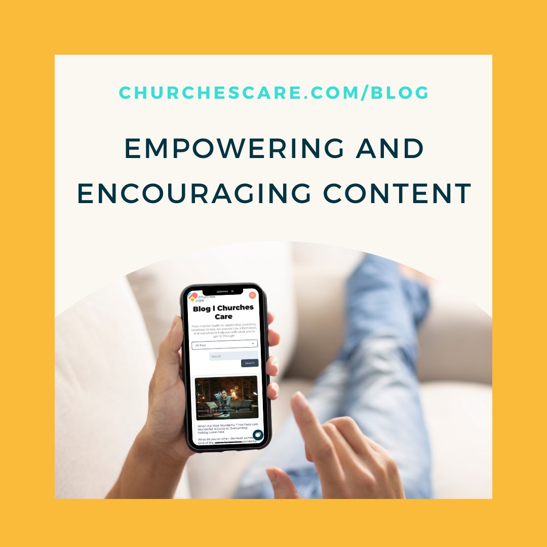 Churches_Care's tweet photo. From mental health to relationship problems, loneliness to loss, we have a Blog full of tips, information, and resources to help you with what you're going through. 

Check out our latest blogs:
--> https://t.co/NaJasb0E6J https://t.co/ubw4isERqb
