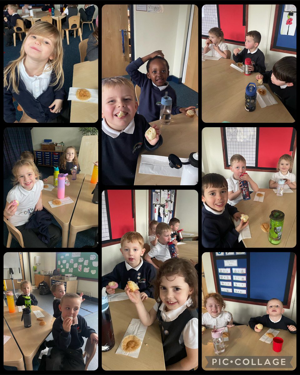 A yummy treat to finish the last day of term. 🧁 
Make sure you all have a well deserved break.
Have a wonderful Christmas and we will see you in the New Year.🥳Xx
<a href="/BarntonMrsF/">Mrs Fisher</a> <a href="/BarntonMissR/">Miss Rutter</a>