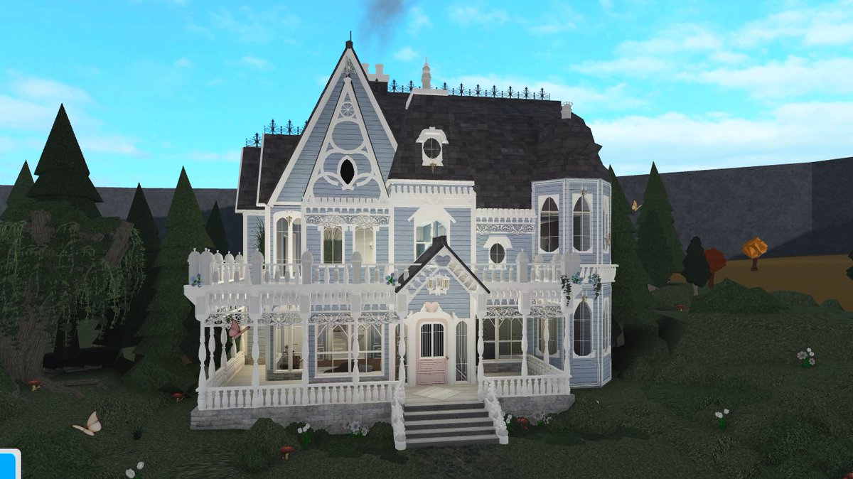 i wisshhhh this was on my plot #bloxburg #robloxbloxburg #bloxburgroblox #commision #roblox #bloxburgvictorian