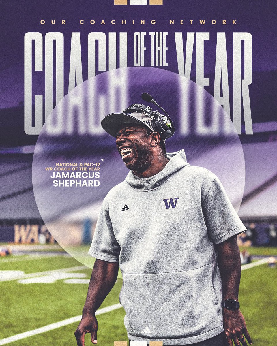 THE JaMarcus Shephard. Congrats @CoachShephard ‼️🏆 #USvsUS #PurpleReign