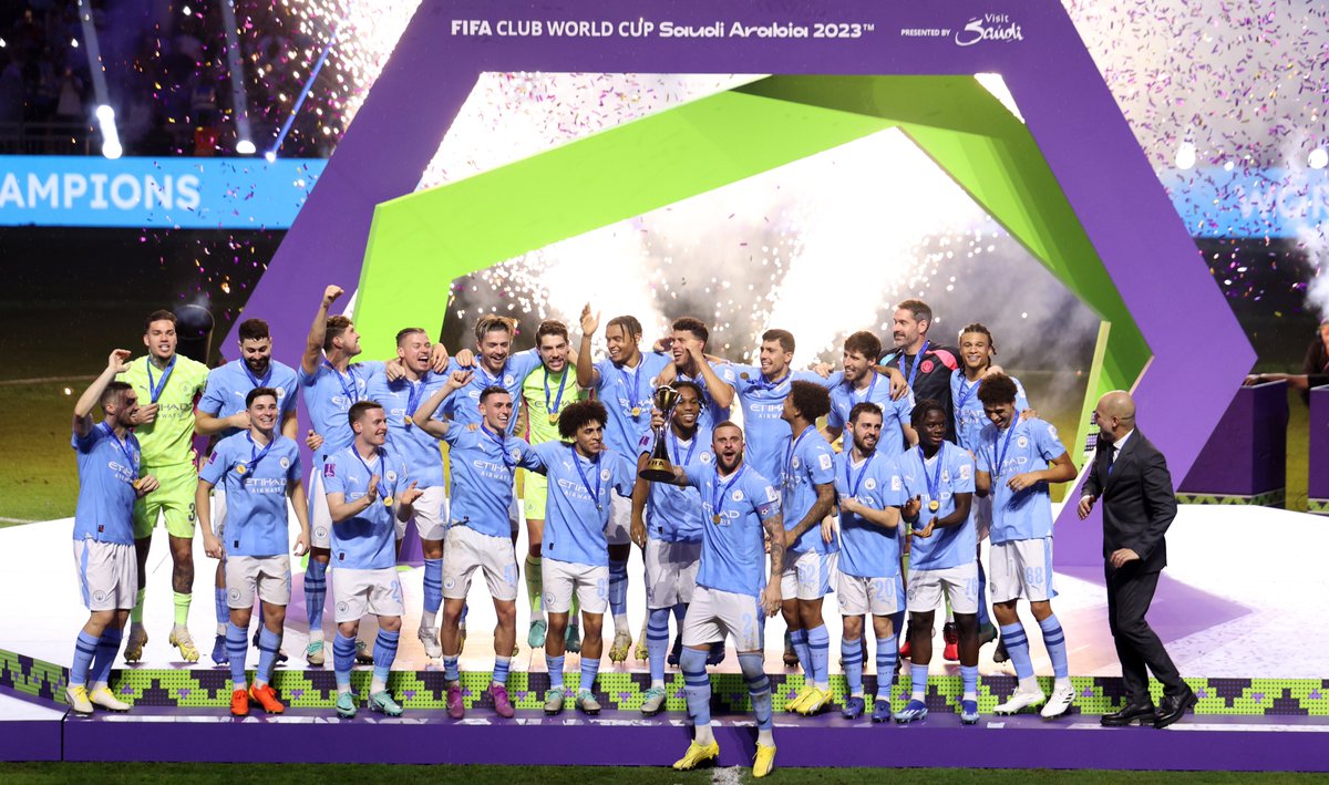 What a way to end an era at the FIFA #ClubWC 2023 final. Congrats to @ManCity and also a heartfelt thank you to all the FIFA staff who have accompanied me on this amazing journey. I wish the whole FIFA family every success in the years to come. #FootballUnitesTheWorld ⚽️🌍🌎🌏