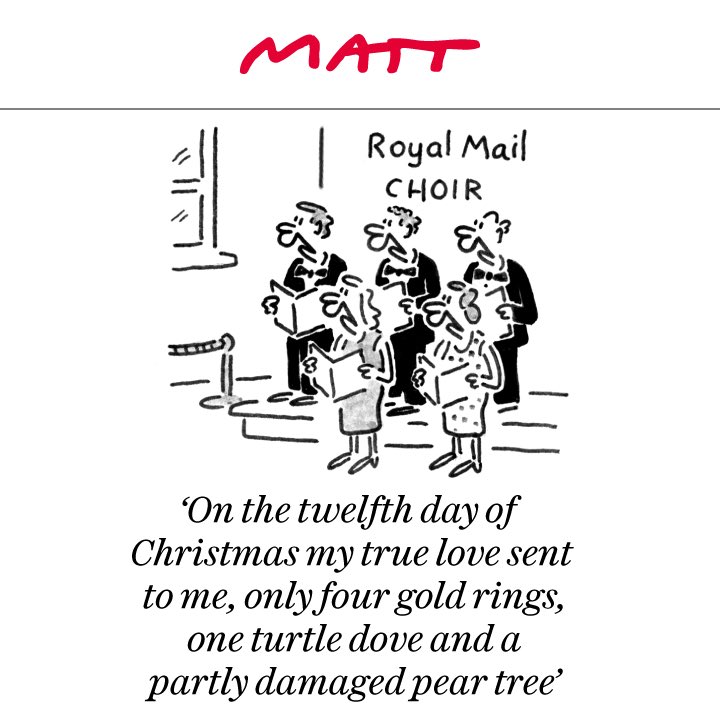 Matt on #RoyalMail – political cartoon gallery in London original-political-cartoon.com