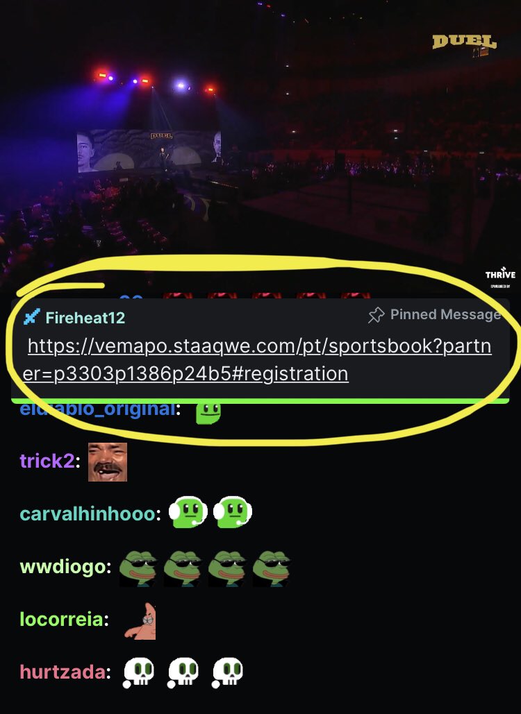 Nunca na vida o Numeiro ia fazer um Combate só para entretenimento…