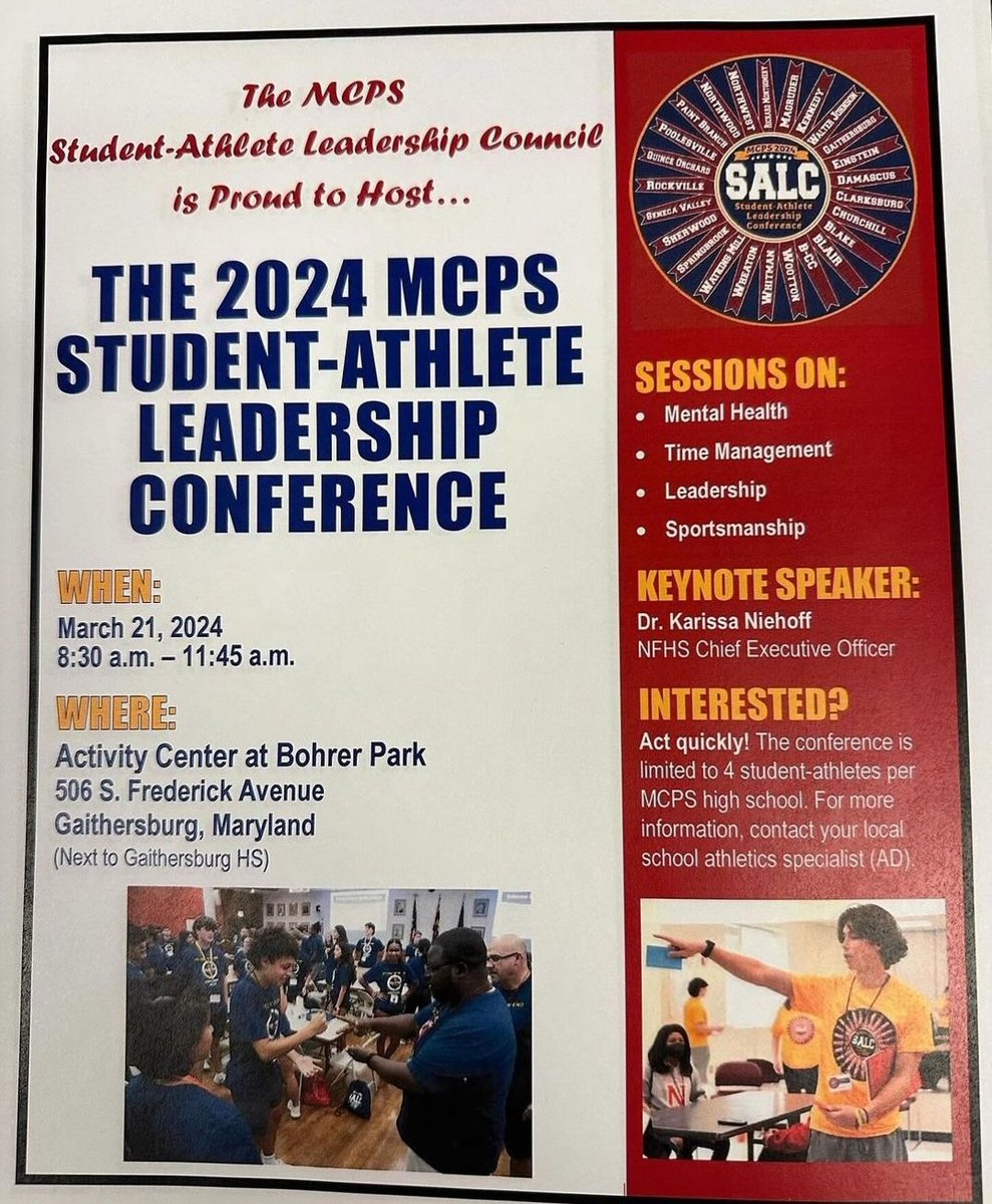 Composite Schedule Poolesville High School Booster Club