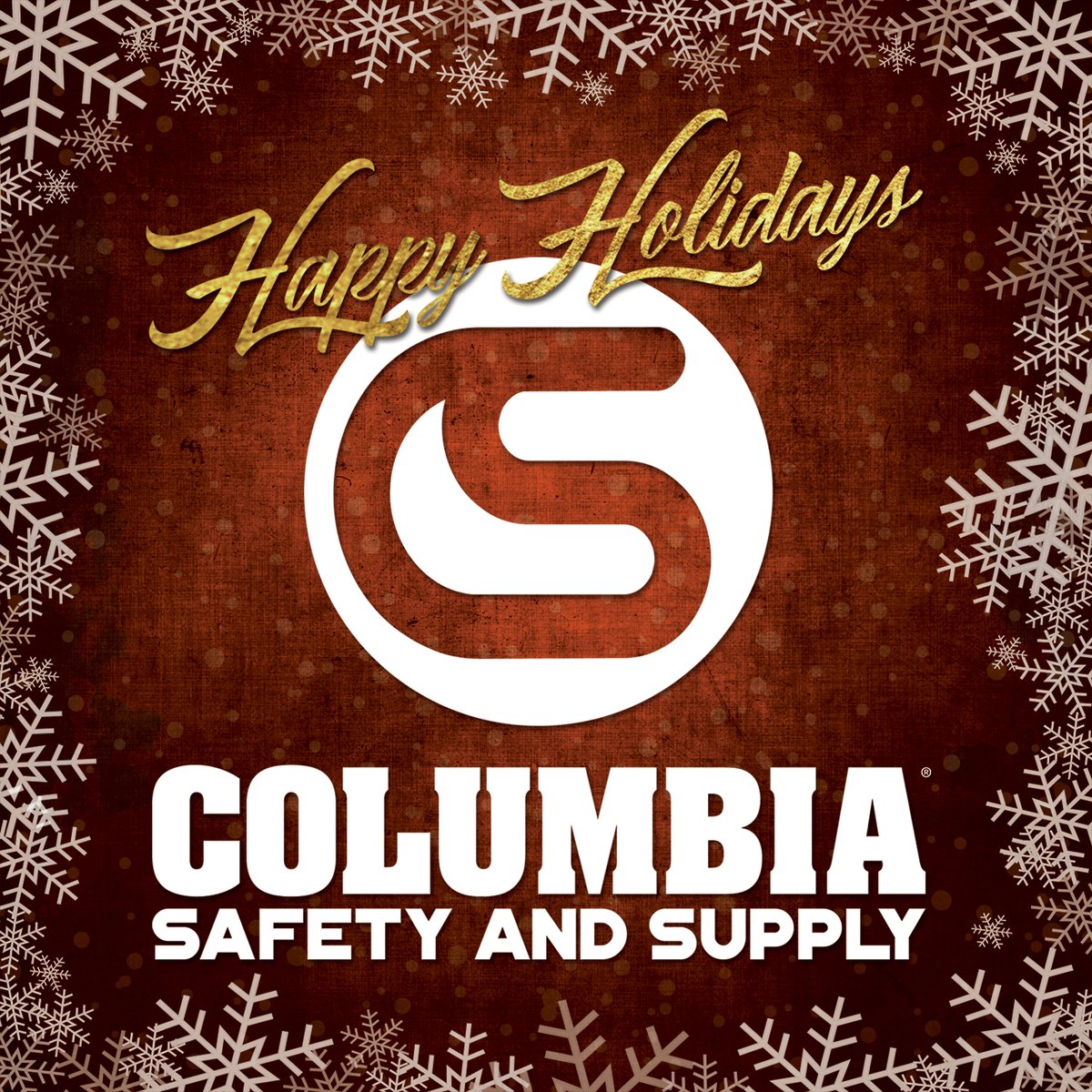 From all of us here at Columbia Safety and Supply
Happy Holidays to you and yours
🎅🎄🤶🎁