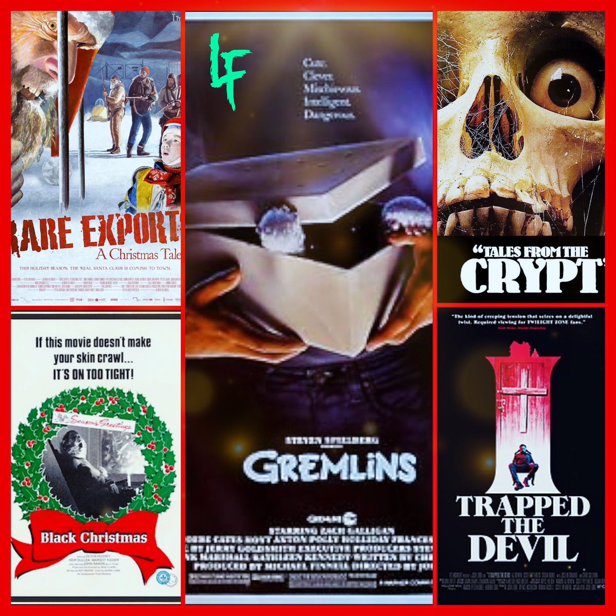 Fellow Creatures! Grab a glass of rancid Eggnog &amp; a minced human pie, as we settle in for some festive frights with my Fiendish Fave Five: Holiday Horrors. 

#Christmas #Christmas2023