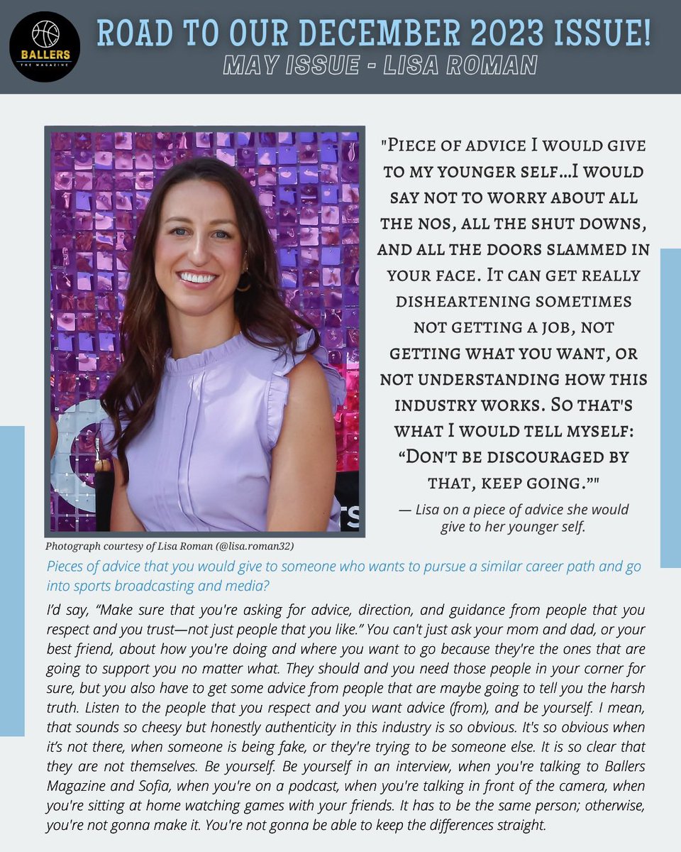 #FlashbackFriday ➡️ Check out some of our favorite quotes and exclusives from our May 2023 Issue!🤩🏀 This edition featured: @EdmondSumner, @emasar3, @madknightphoto, and @LisaCarlin32, and @kcahalin. #TheBallersMagazine