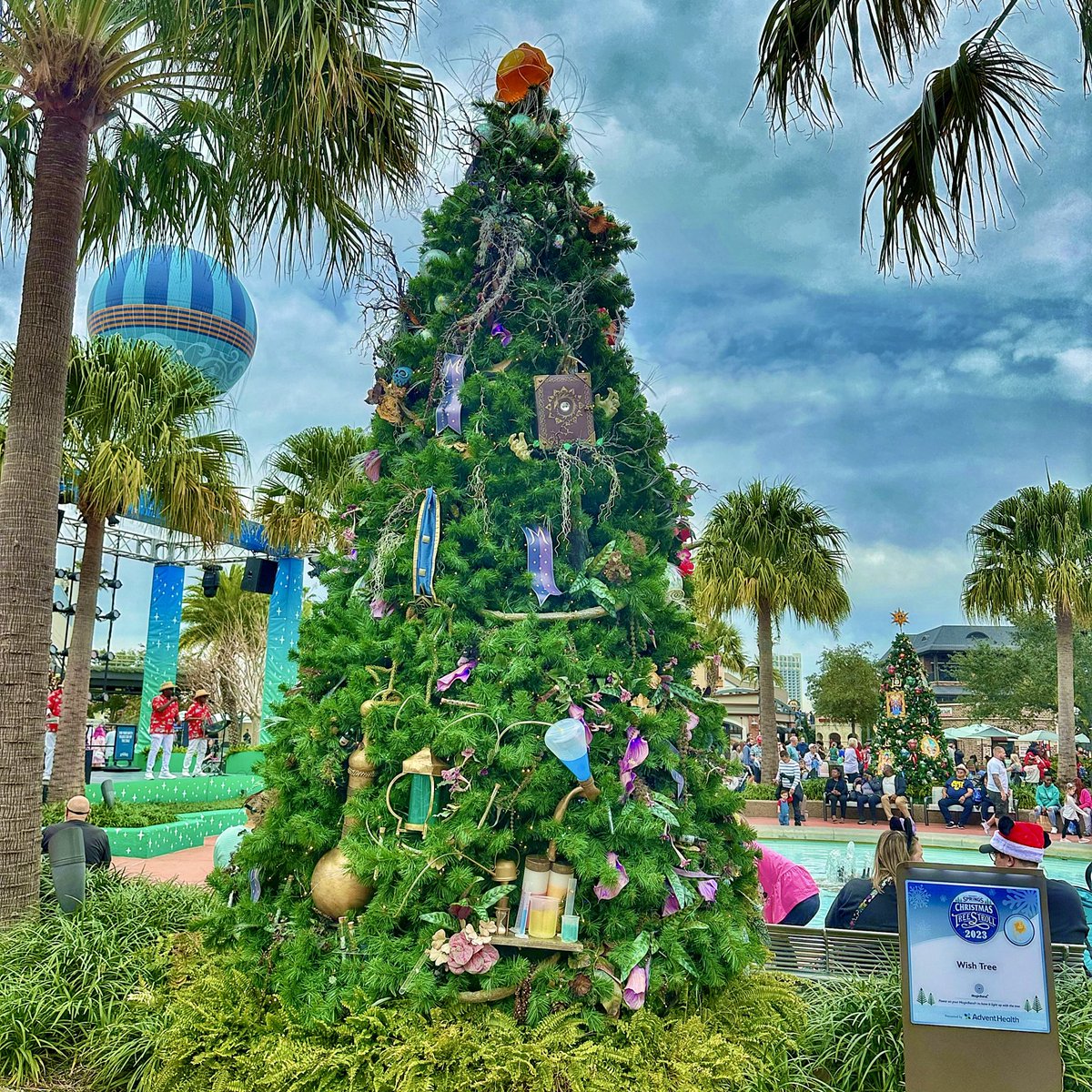 TuckBeck's tweet photo. Got to love @DisneyWishMovie & got to love their Christmas Tree. Only found on the Christmas Tree Stroll, this holiday season at Disney Springs. โค๏ธ
.
#TuckDoesDisney #DisneyBlogger
#Christmas #ChristmasTreeStroll
#WishMovie #DisneySprings
#WaltDisneyWorld #Wish https://t.co/Z5BSBX0tFM