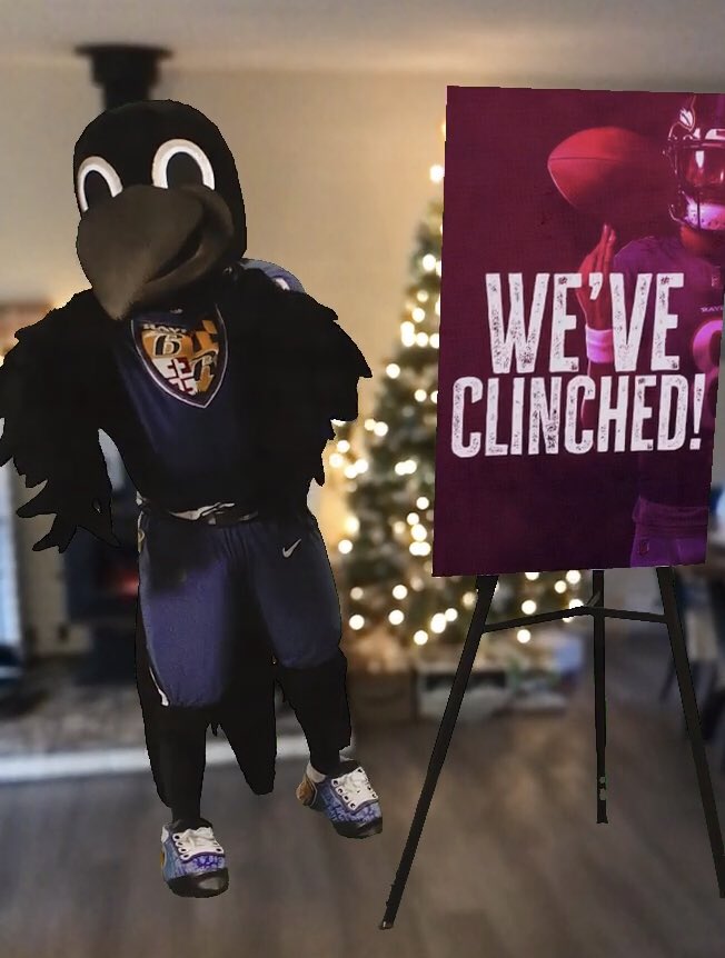 #RavensInReality #ravensflock #Clinchmas #NFL #AR
