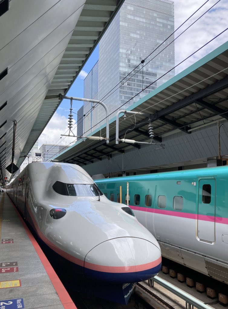 papa_tetsuneko3's tweet image. #これを見た人は4がつく形式の鉄道車両の写真を貼る
やはりこれかな　#E4
動画はたまたま上り列車に乗っていた時に遭遇したラストラン。