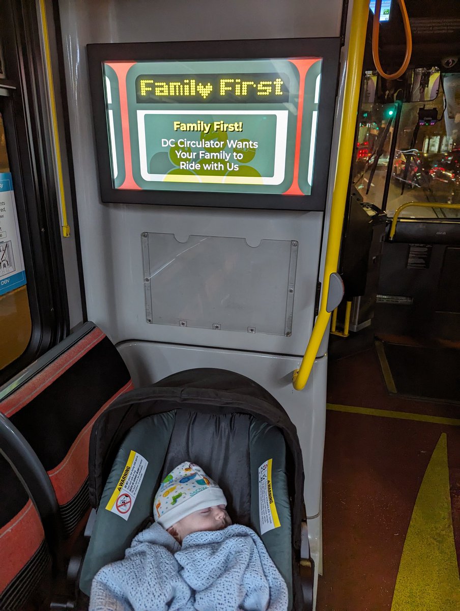 Family first. Thanks @DCCirculator for getting us home. @DDOTDC